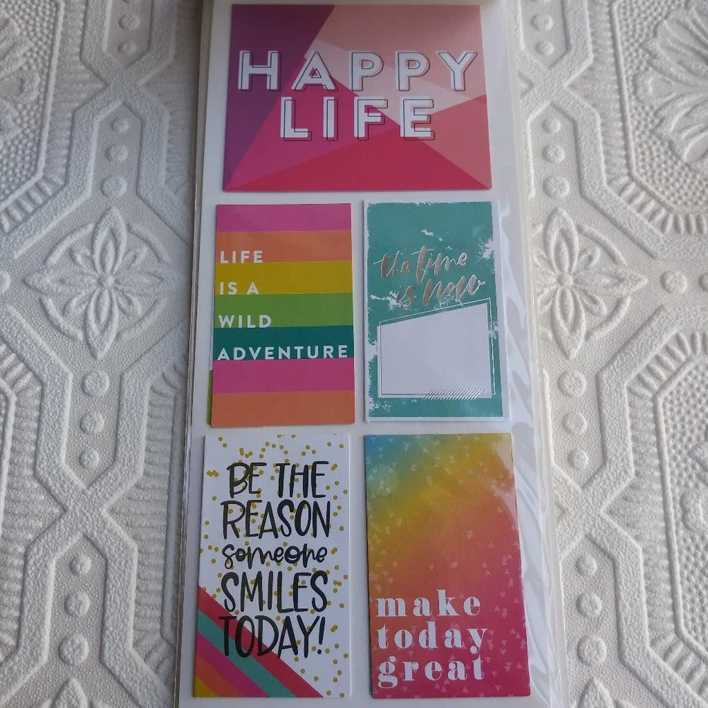 The Happy Planner Journaling Stickers 24 pc